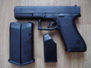 The Glock 17 is one of the most common weapons carried for duty and self defense